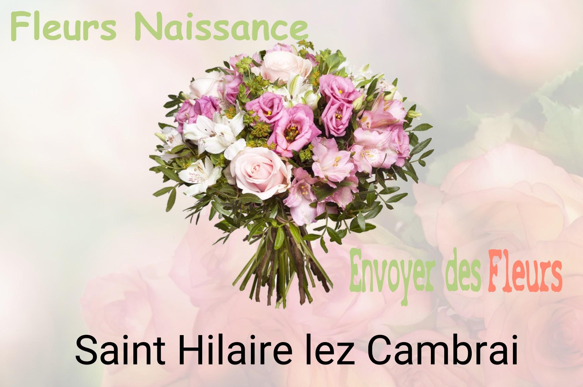 Bouquet de fleurs de naissance livré à Saint-Hilaire-lez-Cambrai